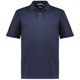Poloshirt aus Biobaumwolle blau_5978 | 4XL