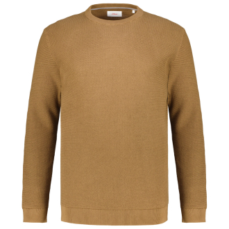 Pullover aus reiner Baumwolle braun_8592 | 3XL