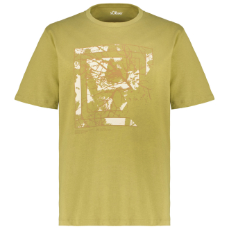 T-Shirt aus Biobaumwolle oliv_77D1 | 3XL