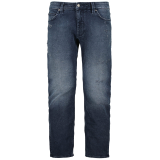 Stretch-Jeans mit Used-Effekten dunkelblau_58Z4 | 48/30