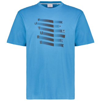 T-Shirt mit Print blau_62D1 | 3XL