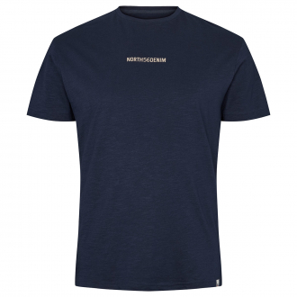 T-Shirt mit Print dunkelblau_580 | 3XL
