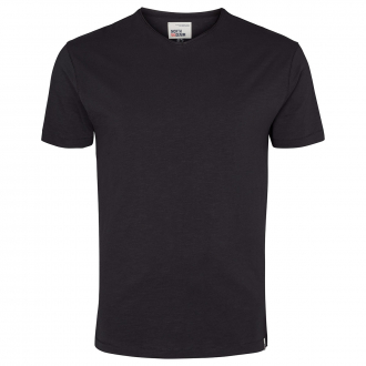 T-Shirt mit Print schwarz_099 | 4XL