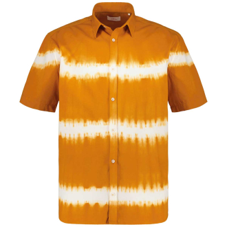 Freizeithemd im Batik-Design orange_22D2 | 3XL