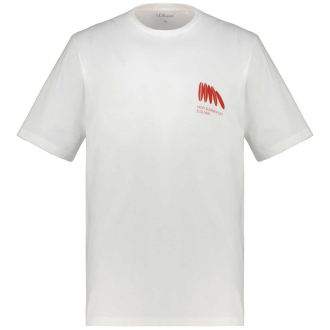 T-Shirt mit Print beige_01D2 | 3XL
