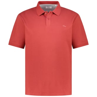 Poloshirt aus Baumwolle rot_3556 | 3XL