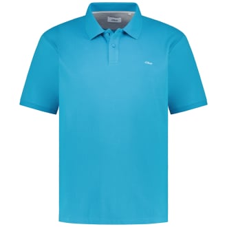 Poloshirt aus Baumwolle türkis_6259 | 3XL