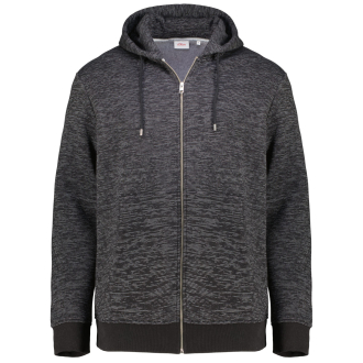Kapuzenjacke mit Stretch schwarz_99W3 | 3XL