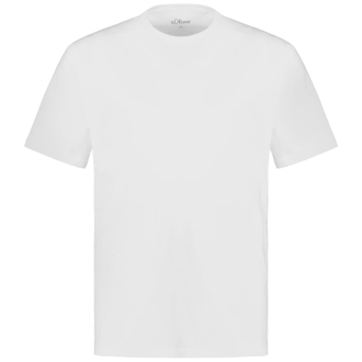 T-Shirt aus Biobaumwolle weiß_0100 | 4XL