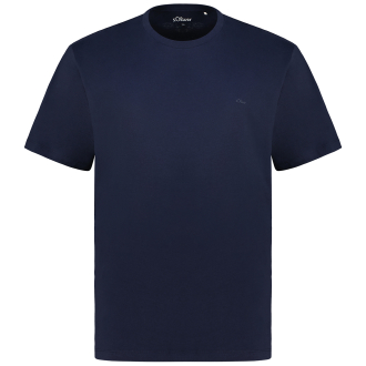 T-Shirt aus Biobaumwolle blau_5978 | 3XL