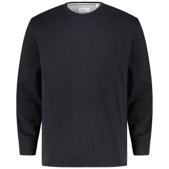 Feinstrickpullover aus Baumwolle schwarz_9999 | 5XL