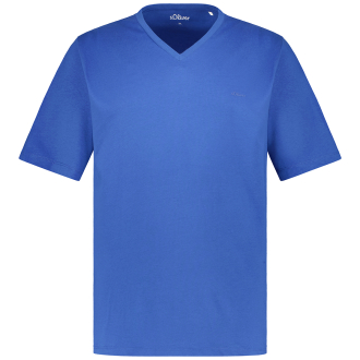 T-Shirt aus Baumwolle blau_5620 | 3XL