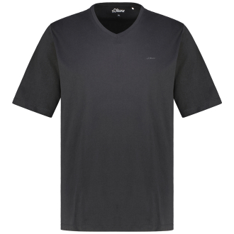 T-Shirt aus Baumwolle schwarz_9999 | 3XL
