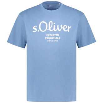 T-Shirt mit Elasthan blau_54D1 | 3XL