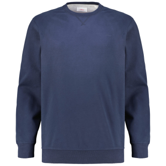 Sweatshirt aus Baumwoll-Mix blau_5978 | 3XL