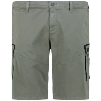 Cargo-Shorts aus Baumwolle oliv_7940 | W48