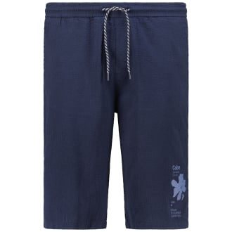 Bermuda in Seersucker-Qualität graublau_59G2 | 3XL