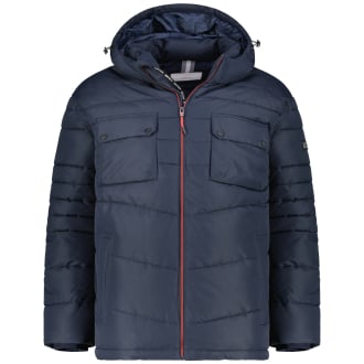 Wattierte Steppjacke blau_5978 | 5XL