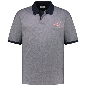 Poloshirt aus Biobaumwolle dunkelblau_59D1 | 5XL