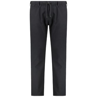 Stretch-Hose im Chino-Stil grau/schwarz_98K3 | 48/30