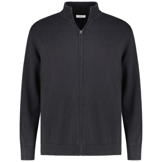 Strickjacke aus Baumwolle schwarz_9999 | 3XL
