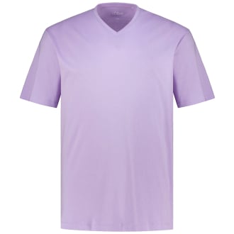 T-Shirt aus Baumwolle lila_4708 | 3XL
