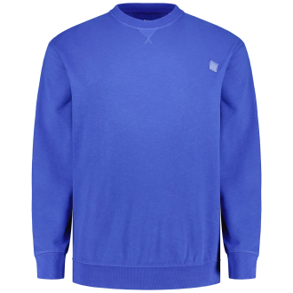 Sweatshirt im Garment-Dye-Look royalblau_5612 | 3XL