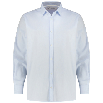 Freizeithemd aus Baumwolle blau_53K3 | 3XL