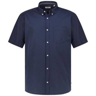 Freizeithemd aus Baumwolle blau_5978 | 3XL
