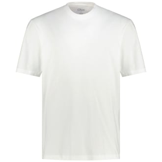 T-Shirt aus Baumwolle weiß_0100 | 3XL
