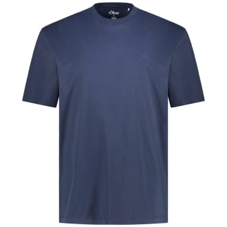 T-Shirt aus Baumwolle blau_5978 | 3XL