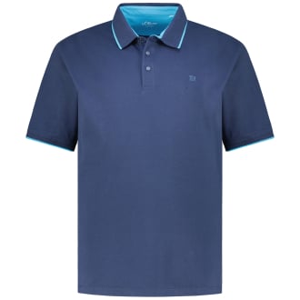 Poloshirt mit Stretch blau_5852 | 5XL