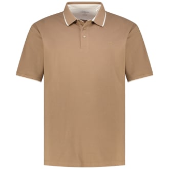 Poloshirt mit Stretch braun_8483 | 3XL