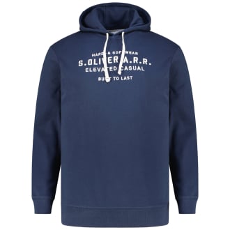 Hoodie aus Baumwollmischung blau_58D1 | 3XL
