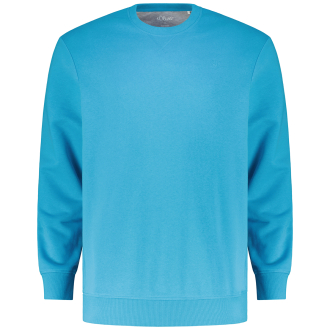 Sweatshirt aus Baumwollmischung türkis_6259 | 3XL