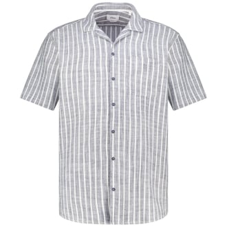 Freizeithemd aus Baumwolle blau_58G2 | 3XL
