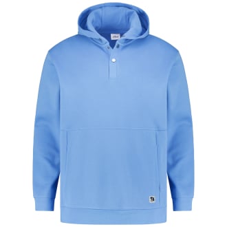 Hoodie aus Baumwollmischung blau_5510 | 3XL