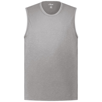 Tanktop aus Baumwolle grau_9467 | 3XL