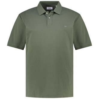 Basic-Poloshirt oliv_7940 | 3XL