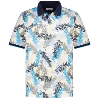 Poloshirt mit Elasthan blau_53A2 | 3XL