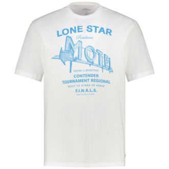 T-Shirt mit Print weiß_01D1 | 3XL