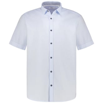 Freizeithemd aus Baumwolle blau_53K3 | 3XL