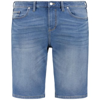 Jeans-Shorts "Casby" mit Elasthan blau/grün_66Z4 | W46