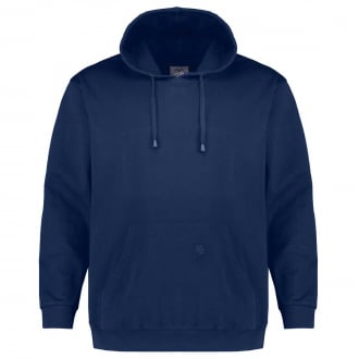 Hoodie aus reiner Baumwolle blau_160 | 3XL