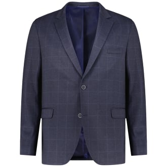 Sakko aus Stretch-Jersey blau_10 | 34