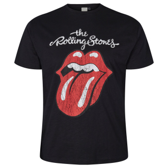 T-Shirt mit Rolling Stones Print schwarz_099 | 4XL