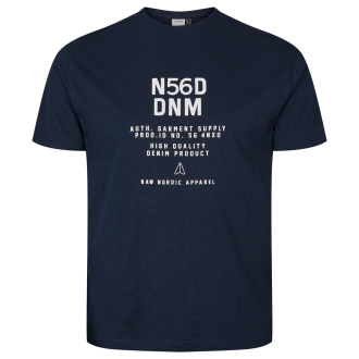 T-Shirt mit Print dunkelblau_580 | 3XL