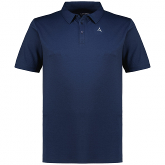 Funktions-Poloshirt aus Stretch-Jersey dunkelblau_8180 | 60