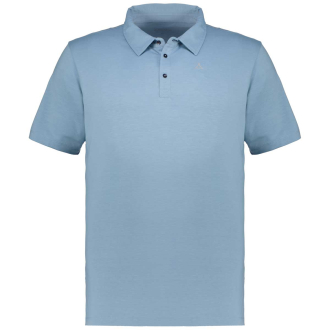 Funktions-Poloshirt aus Stretch-Jersey hellblau_8215 | 60