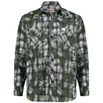 Freizeithemd aus Baumwolle grün_GRÜN | 6XL